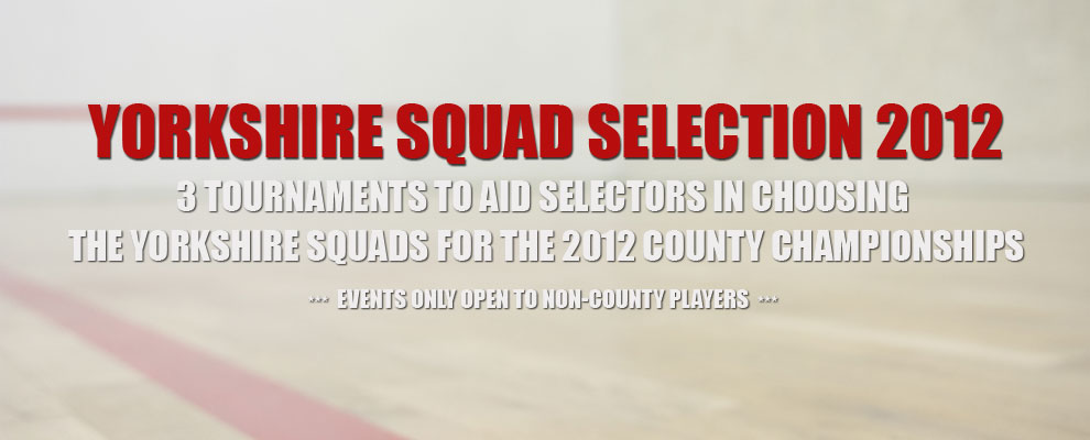 Want a chance to represent Yorkshire?
